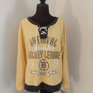 XL NHL Boston Bruins Woman's Pullover Sweatshirt